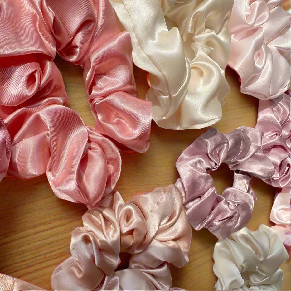 Satin Scrunchies – 2 for £1 (Random Pick)