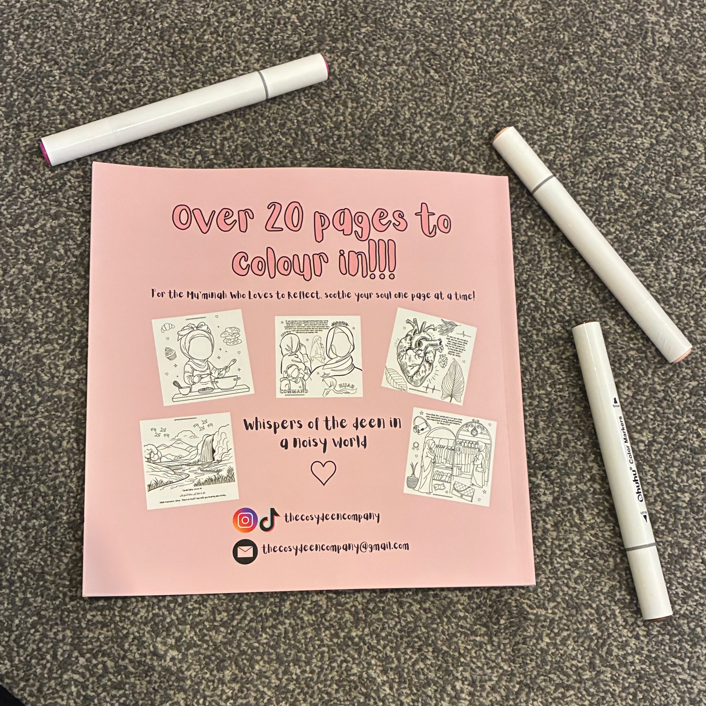 The Cosy Mu’minah – Marker-Friendly Physical Edition